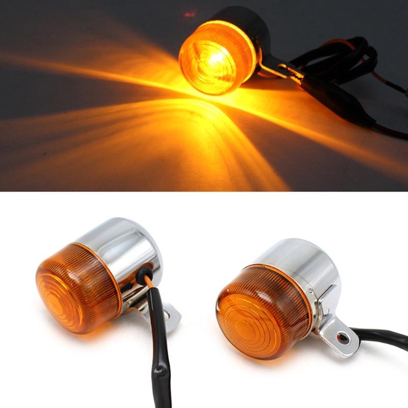 12V LED Turn Signal Kit Front Turn Signal Light Modified Amber Light  LED Motorcycle Turn Signal Light