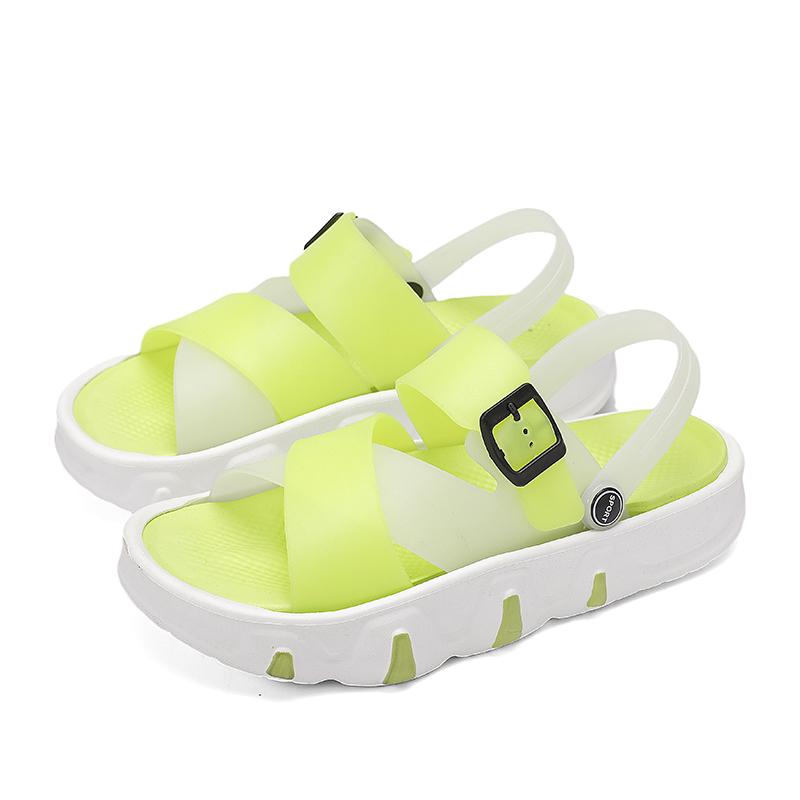 Hot Sale Fashion Men Summer Sandals 2025 Rubber Jelly Shoes Men Designer Slippers Flat Platform Sandals Men Sandalias Hombre