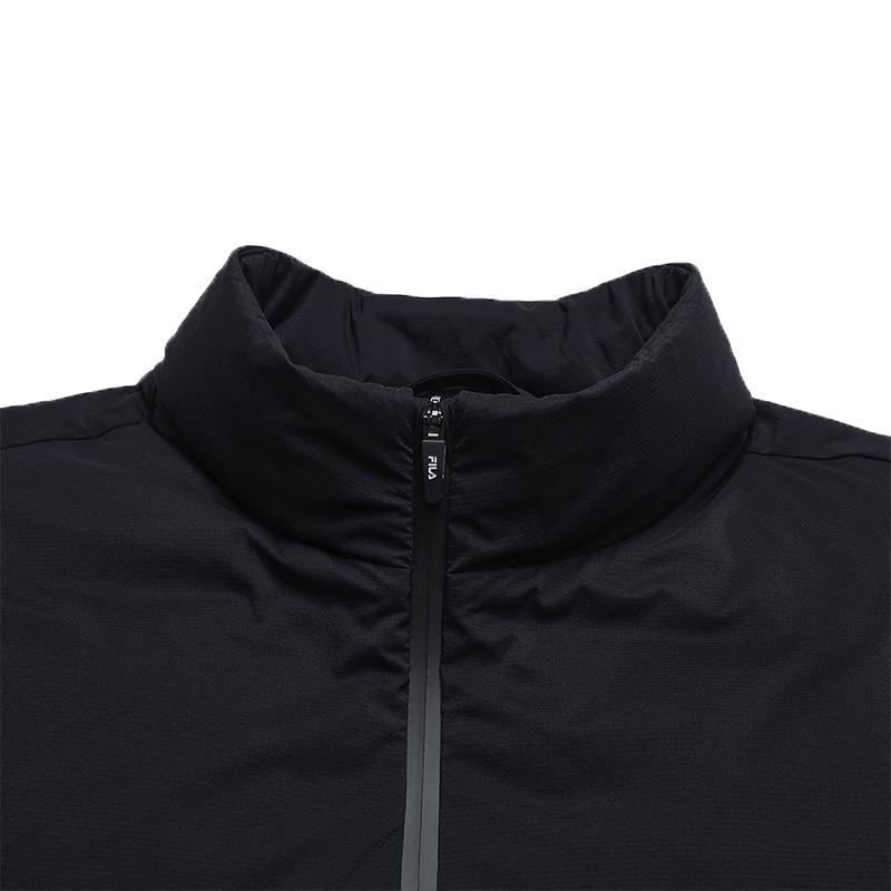 FILA Golf Series Casual Sports Commuter Versatile Goose Down Warm Woven Stand Collar Down Jacket Men outerwear Legendary-Blue A61M545907FNV