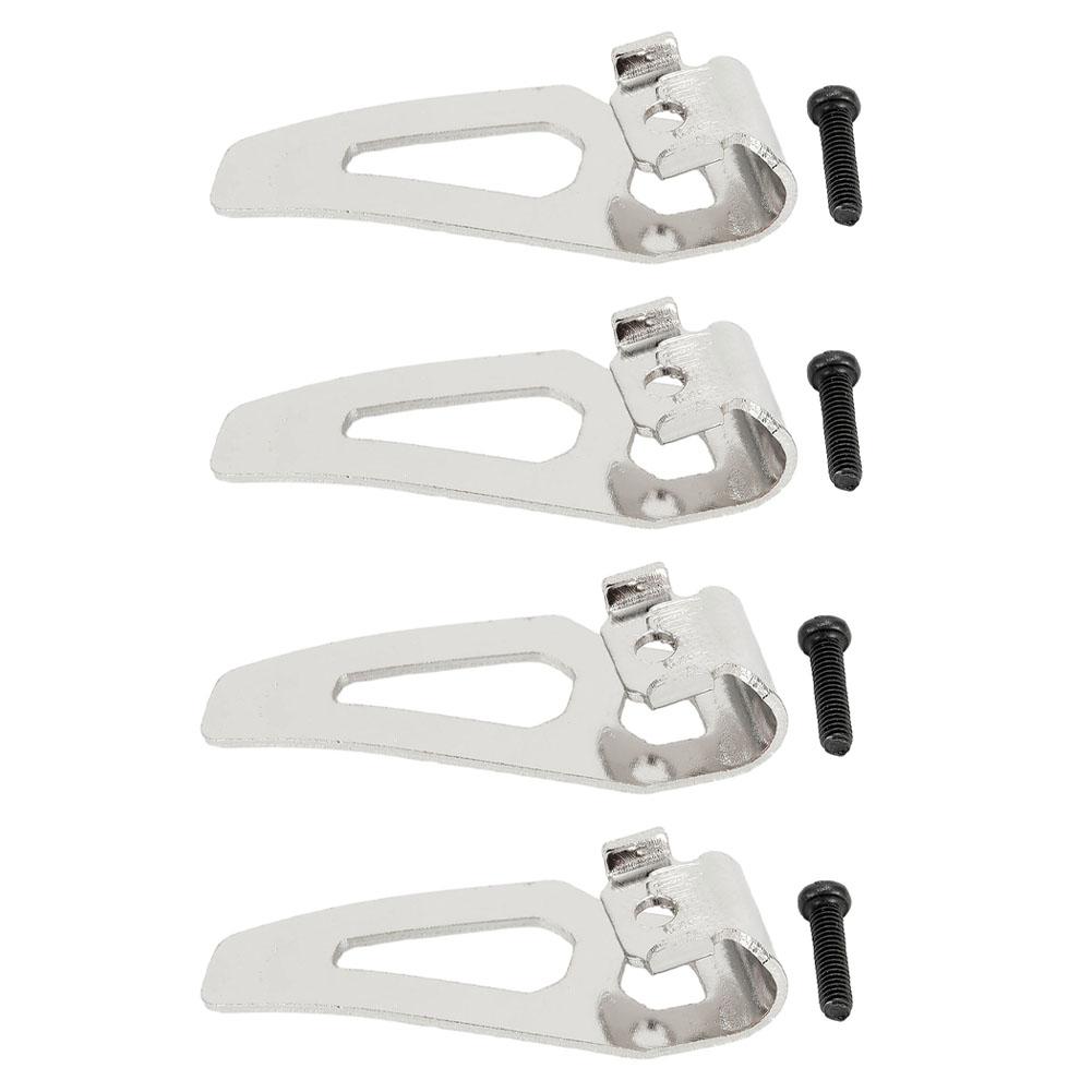 Belt Clip and Screw Clip Hook Set 4pcs for 12V For Hex Screwdrive Drill Driver and Wrench Tool Replacement Parts