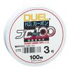 DUEL Fluorocarbon Line HD Carbon Pro 100S Clear H1118 #3 #3