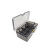 Fishing Tackle Box Single Buckle Lid Storage Boxes Translucent Fall Resistance Sorting Accessory Lure Bead Lines