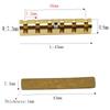 42mm43mm In Hoogte Verstelbare Messing Roller Gitaar Topkam Metalen Topkam Voor Les Paul Lp Sg Stijl Elektrische Of Akoestische Gitaren