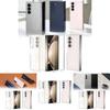 For Samsung Galaxy Z Fold Foldable Phone Cover With Transparent Flip Design And Impact Resistance For Daily Use