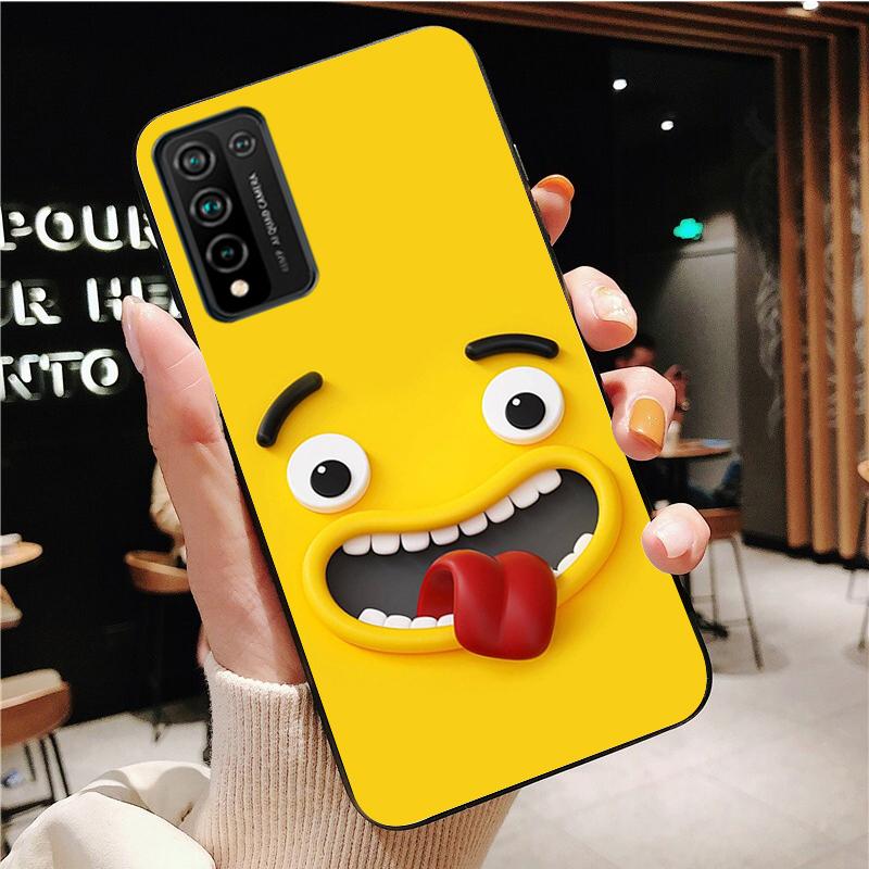 Funny Face Phone Case for Huawei Honor 50 10X Lite 20 7A 7C 8X 9X Pro 9A 8A 8S 9S 10i 20S 20lite 7X 10 Lite