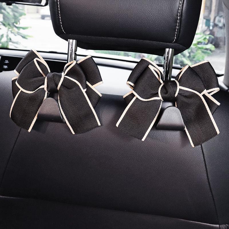 Cute Cartoon Car Seat Back Hook for Multi-functional Interior Decoration