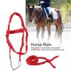 Adjustable Horse Bridle Rein Harness Headstalls With Soft Cushion Red