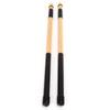 1 Pair of Bamboo Drumsticks Jazz Drum Stick Rods Percussion Instrument Accessories Black