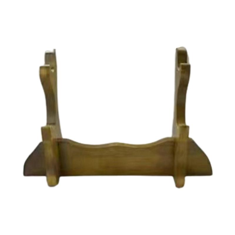 Wood Sword Display Stand Decorative Festival Party Display Bracket Accessory