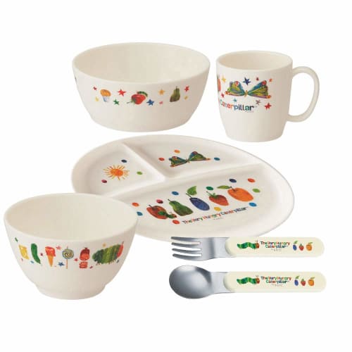 Skater Children's Fork Hungry Caterpillar Made in Japan F9