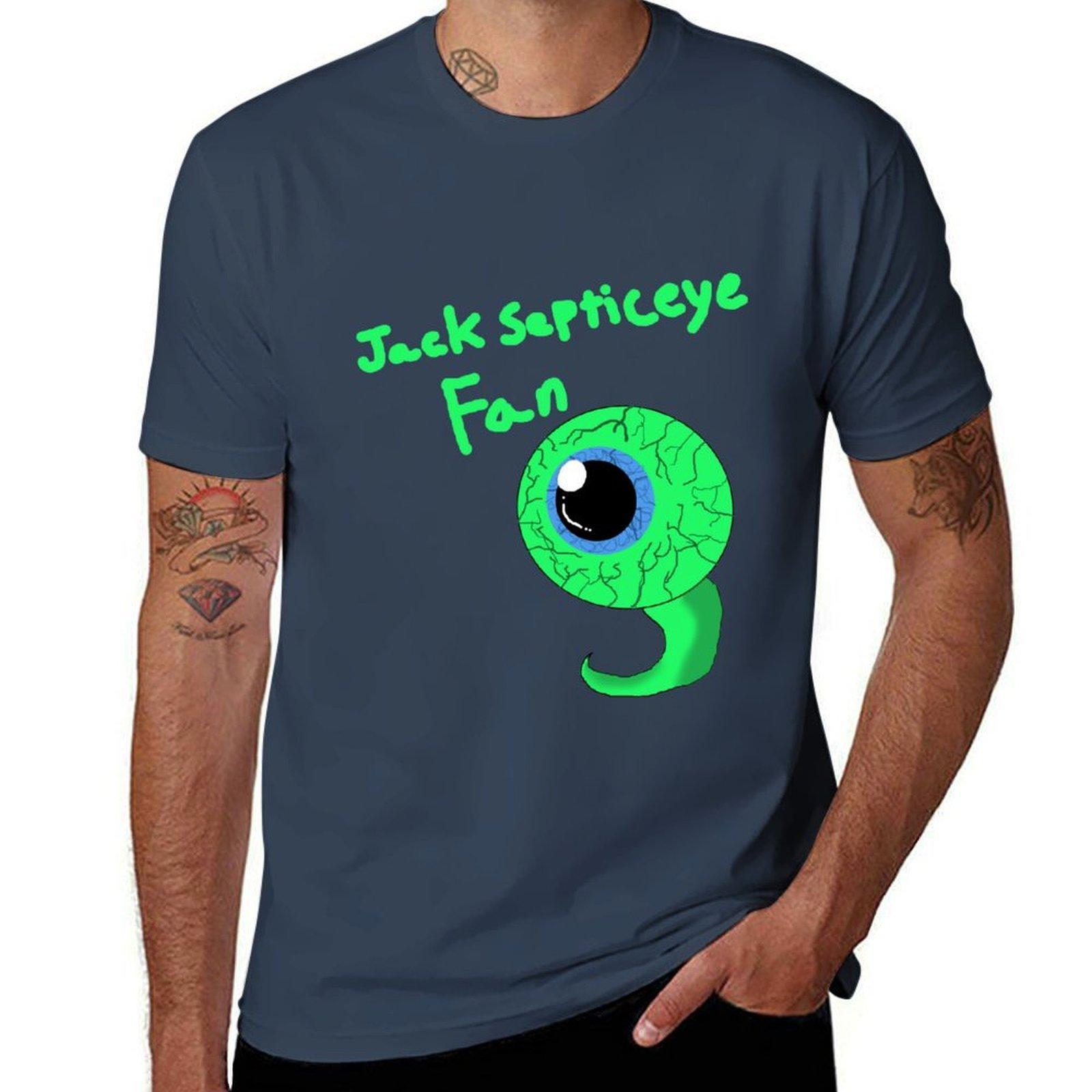 Jacksepticeye fan TShirt Casual Fashion Short Sleeve Cotton TShirt S