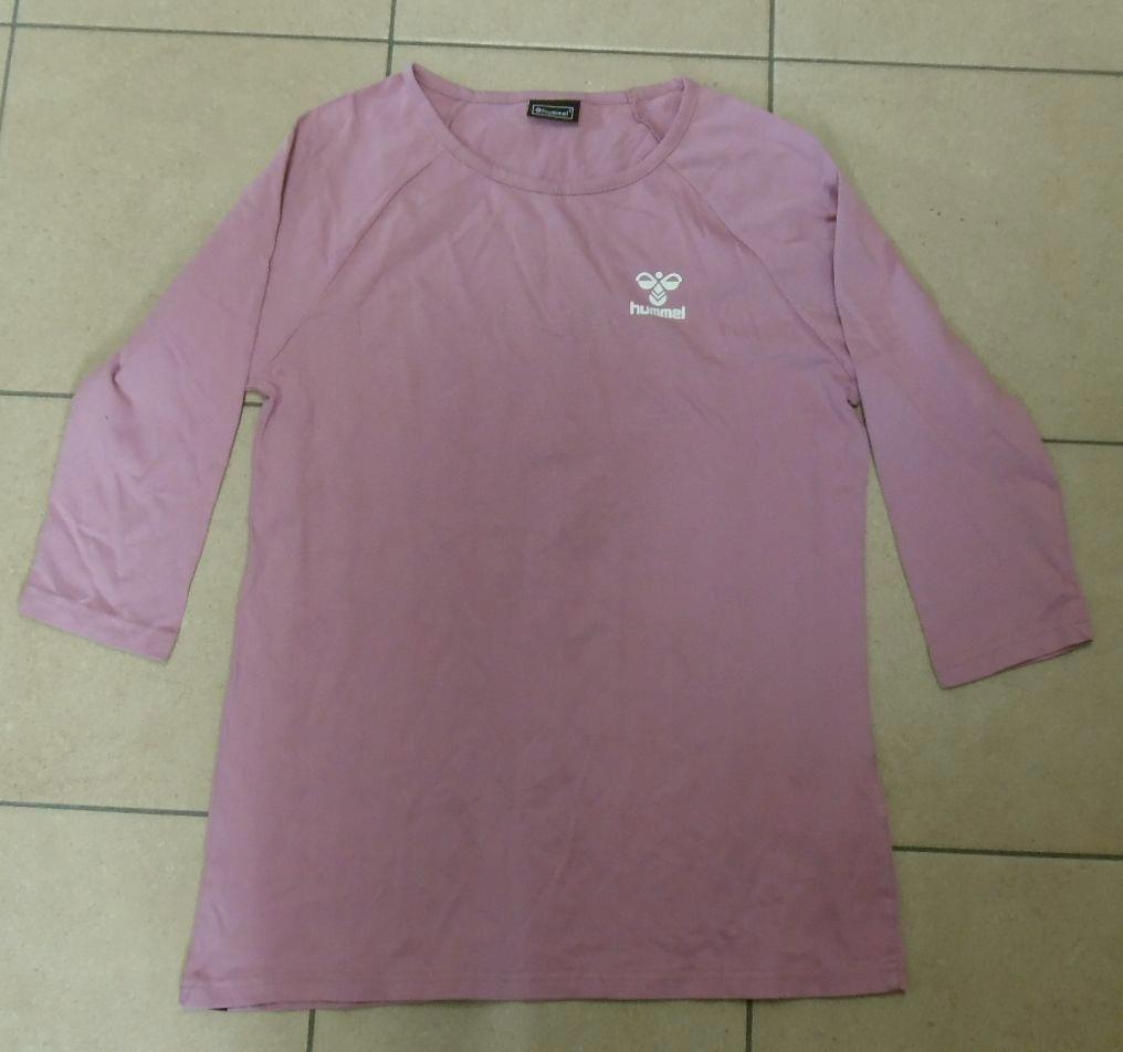 Y1263 HUMMEL LOGO T-SHIRT 3/4 WOMEN'S S