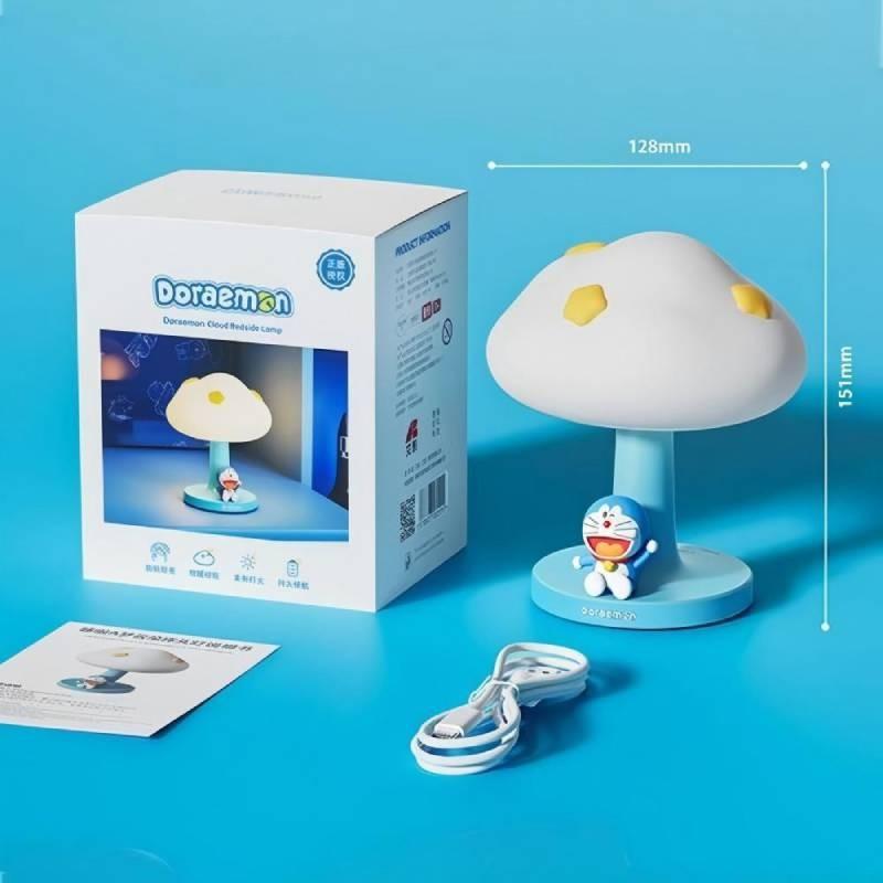 Anime Night Doraemon Light Cloud Design Bedside Room Decor For Kids Gift Friends