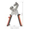 Comfortable Handle Installation Eyelets Button Pliers Handheld Manual Puncher  Hand Tool