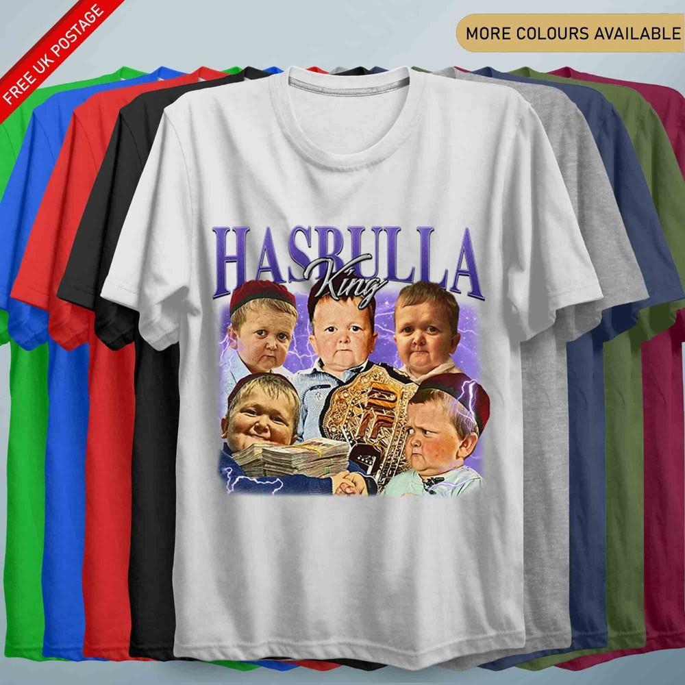 Hasbulla TShirt Magomedov Funny Shirt Internet Gift Meme Vintage Retro MMA Tee