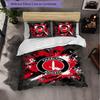 Biancheria da letto a tema Charlton Athletic FC Set 3 Pezzi Copripiumino Biancheria da letto Decorativa Per Camera Adolescenti Decorazione Casa