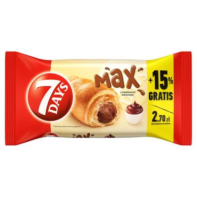 7 Days Max Croissant With Cocoa Filling 110 G