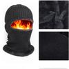 1pc Winter Warm Fleece Beanie Hats for Men,Outdoor Ear Protection Face Mask,Thick Bicycle Knitted Cap Scarf Windproof Visors Cap