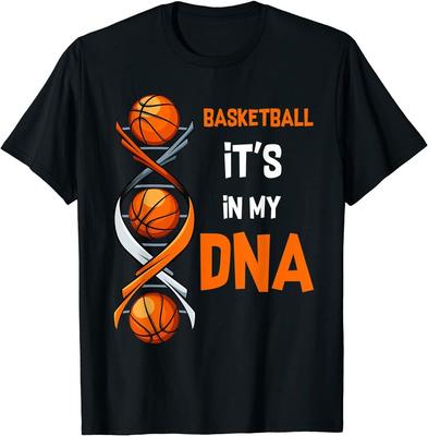 Basketball It'S In My Dna Lustiges Basketballspieler-Unisex-T-Shirt