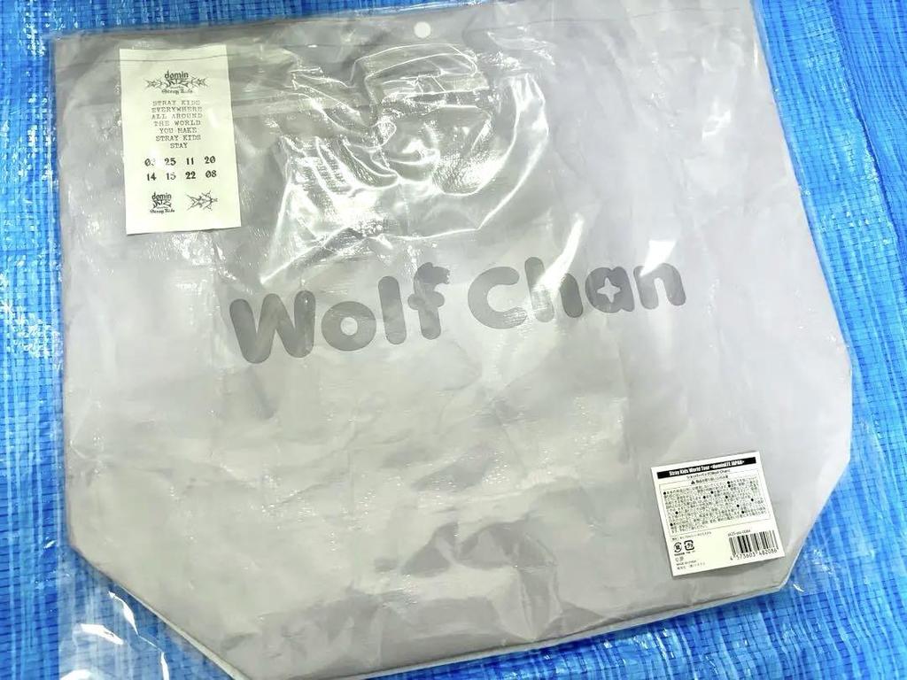 [USED] Wolfchan Shopping Bag, Tote Bag, Ecopa, FC Lottery Sticker