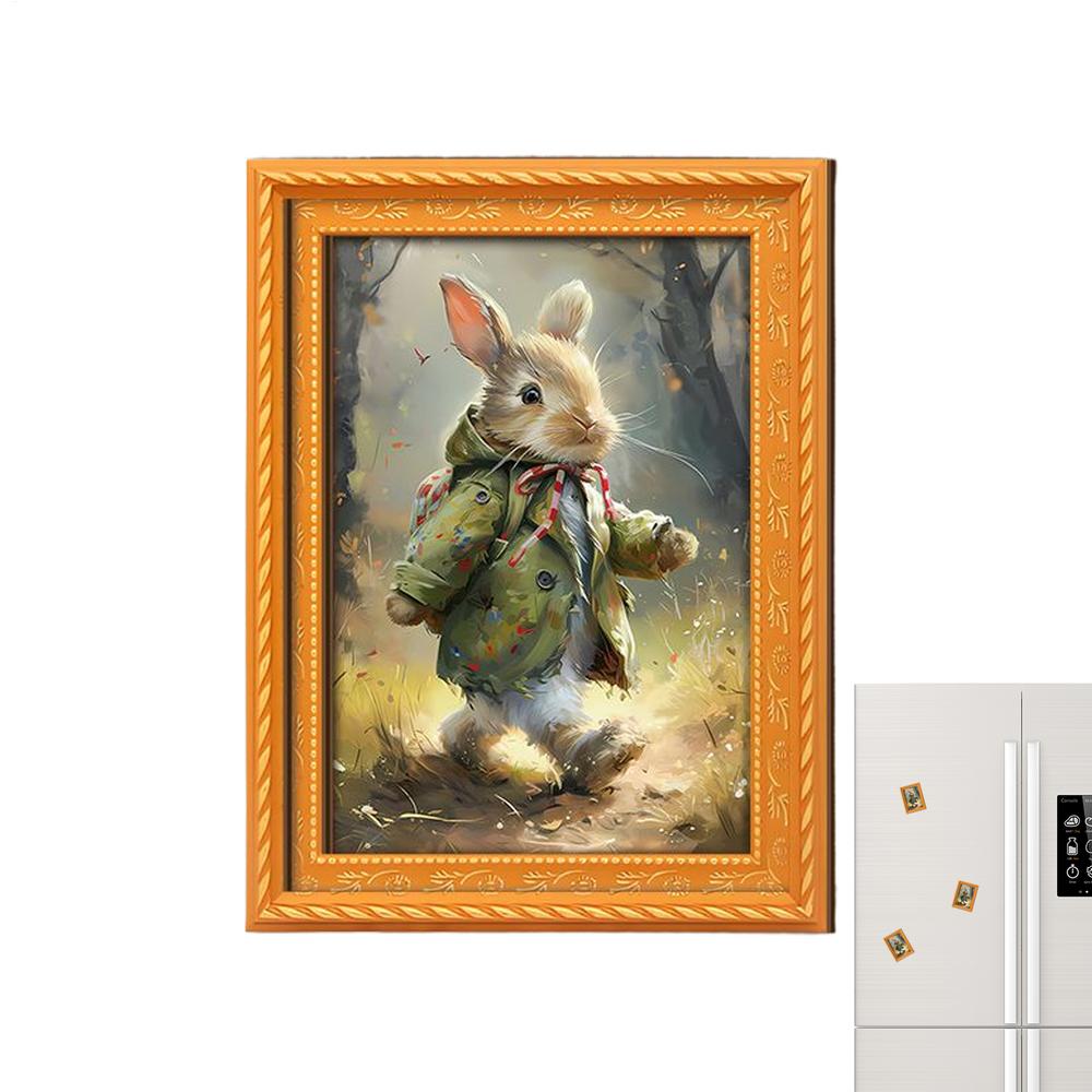 Cute Fridge Magnets Funny Photo Frames Holder Decor Funny Fridge Magnets For Easter Christmas Home Kitchen Office Cabinets