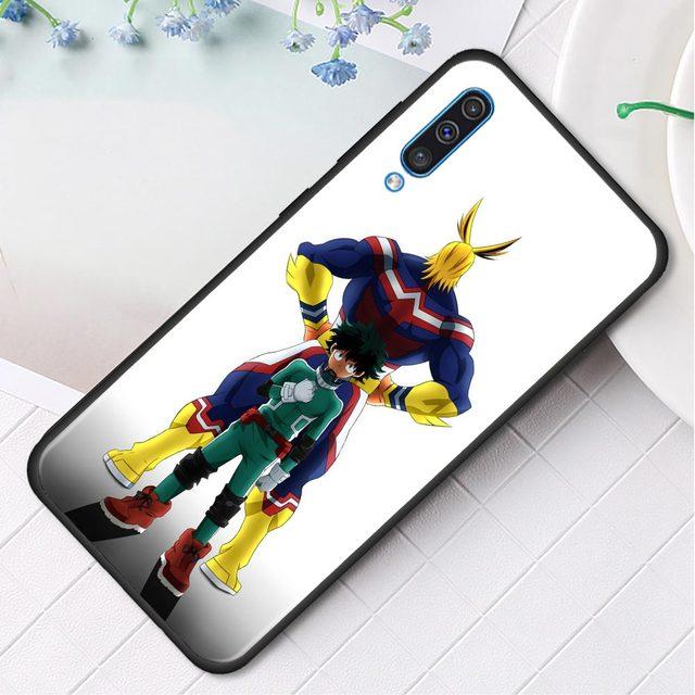 

Силиконовый чехол для телефона «Мой герой Академии» для Samsung Galaxy A50 A70 A10 A20e A30 A40 A20s A10s A10e A80 A90 A60 A30s For Samsung A20s