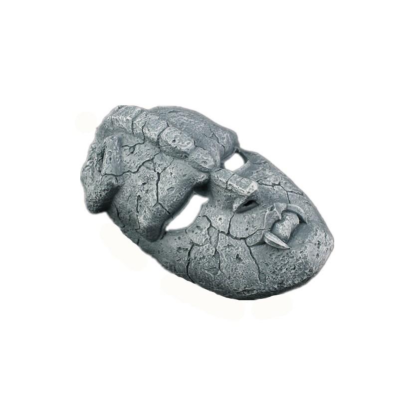 Stone Demon Mask for Wall Hanging Halloween Horror Jojo Bizarre Adventure Gargoyle Stone Mask Resin Stone Mask