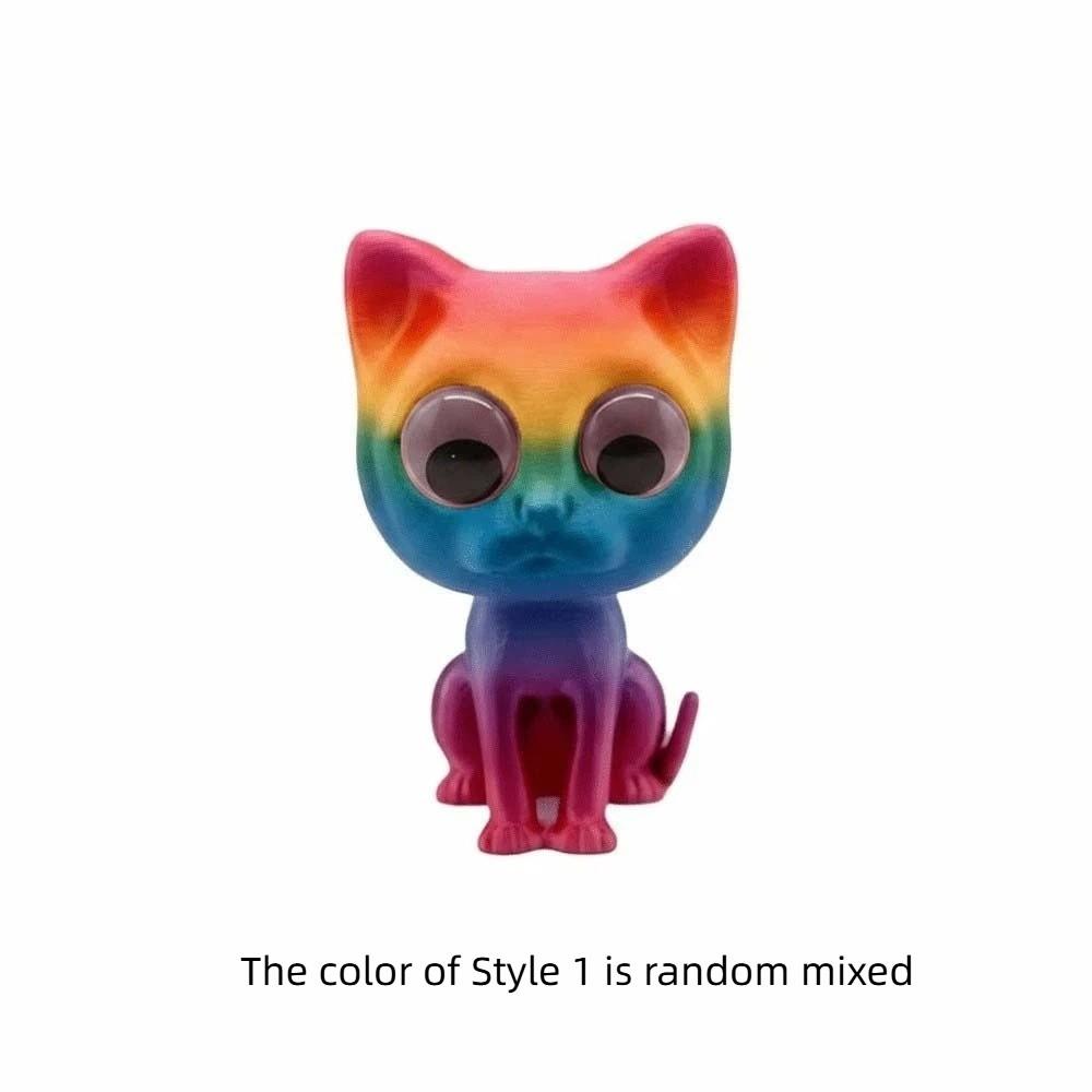 Cute Eyewear Display Rack 3D Printed Pig Glasses Stand Creative Cat Eyeglass Holder  Students