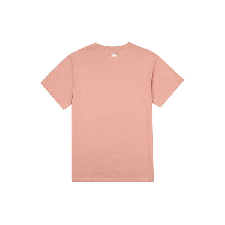 MLB New York Yankees Bee Casual Fashion Short Sleeve T-Shirt Unisex Tops Pink 31TSFN-831-1-50P