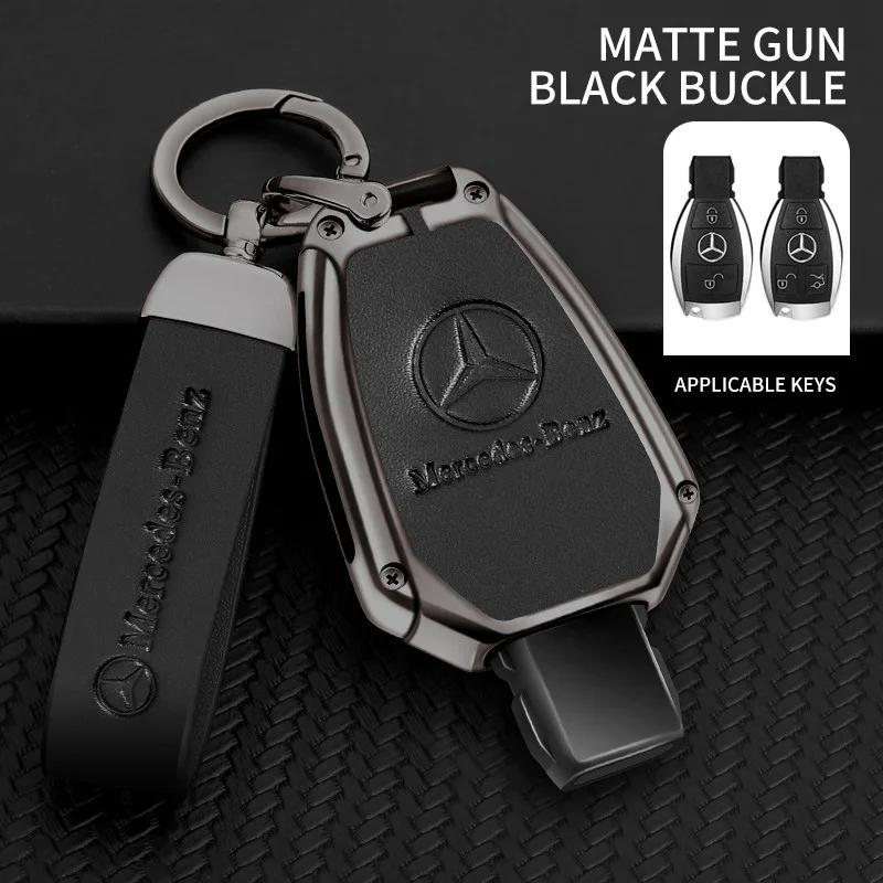 For Mercedes Benz A C E S G Class GLA CLA GLK GLC CLS W204 W463 W176 W251 W205 AMG Car Remote Key Case Cover Shell Fob Holder XB5