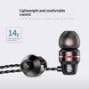 3.5Mm Wired Earphones 360° Surround Sound In Ear Wired Headphones With Microphone Wired Control Wired Headphones