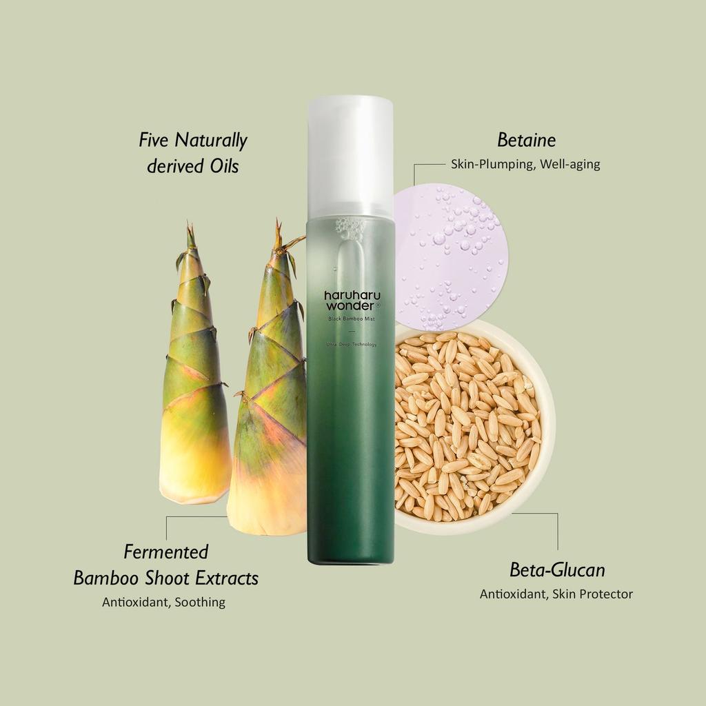 HARUHARU WONDER Black Bamboo Mist 80ml