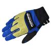 Komine Professional Advanced Motorcycle Instructor Gloves KOMINE Blue/Yellow 2XL GK-135 726 For Spring, Summer, Autumn