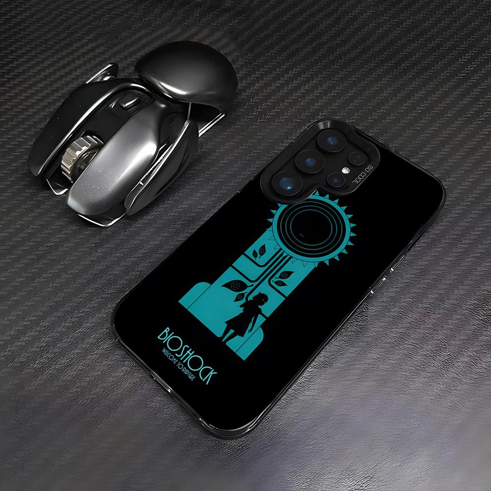Game B-BioShock Phone Case For Samsung S26 S25 Plus S20 S20 Plus S22 Ultra S23 FE S21 Plus S21 Ultra Colorful Cover