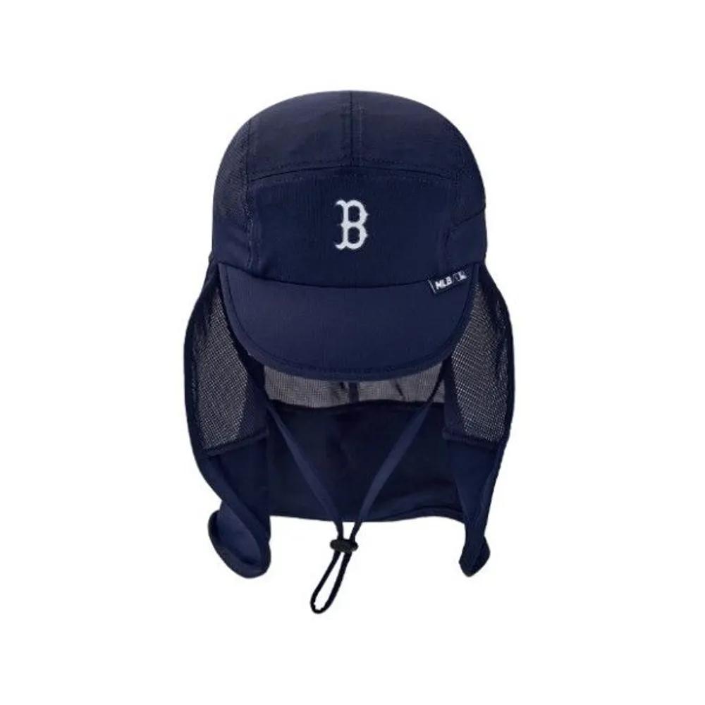 [MLB] Cap NQK 7ACPB0253-43NYS Mesh Color Block Summer Flap Cap Boston Red Sox F3