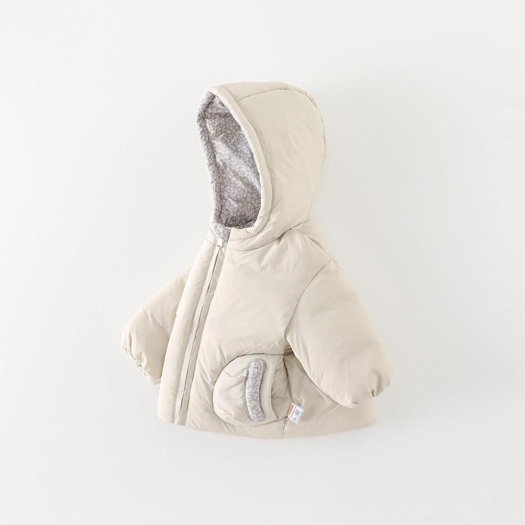 2025 New Style Children's Winter Down Jacket with Velvet Lining - Thick, Outdoor Warm Coat
