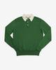 Solti Combination Polo Knit (Green)