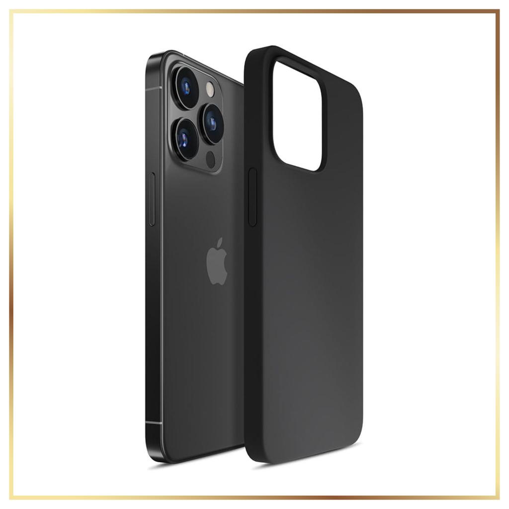 Etui 3Mk Silicone Case Do Iphone 15 Pro, Czarne