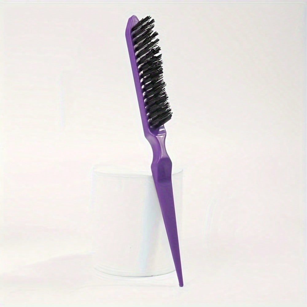 

1pcs Pointed Tail Three Row Hair Comb, Fluffy Hair Styling Comb, Hair Cleaning And Hairdressing Tools