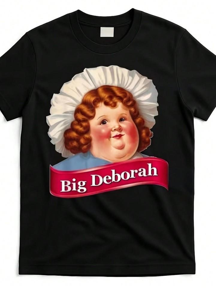 Big Deborah Character Print Graphic Unisex Shirt S-5XL N8656 S