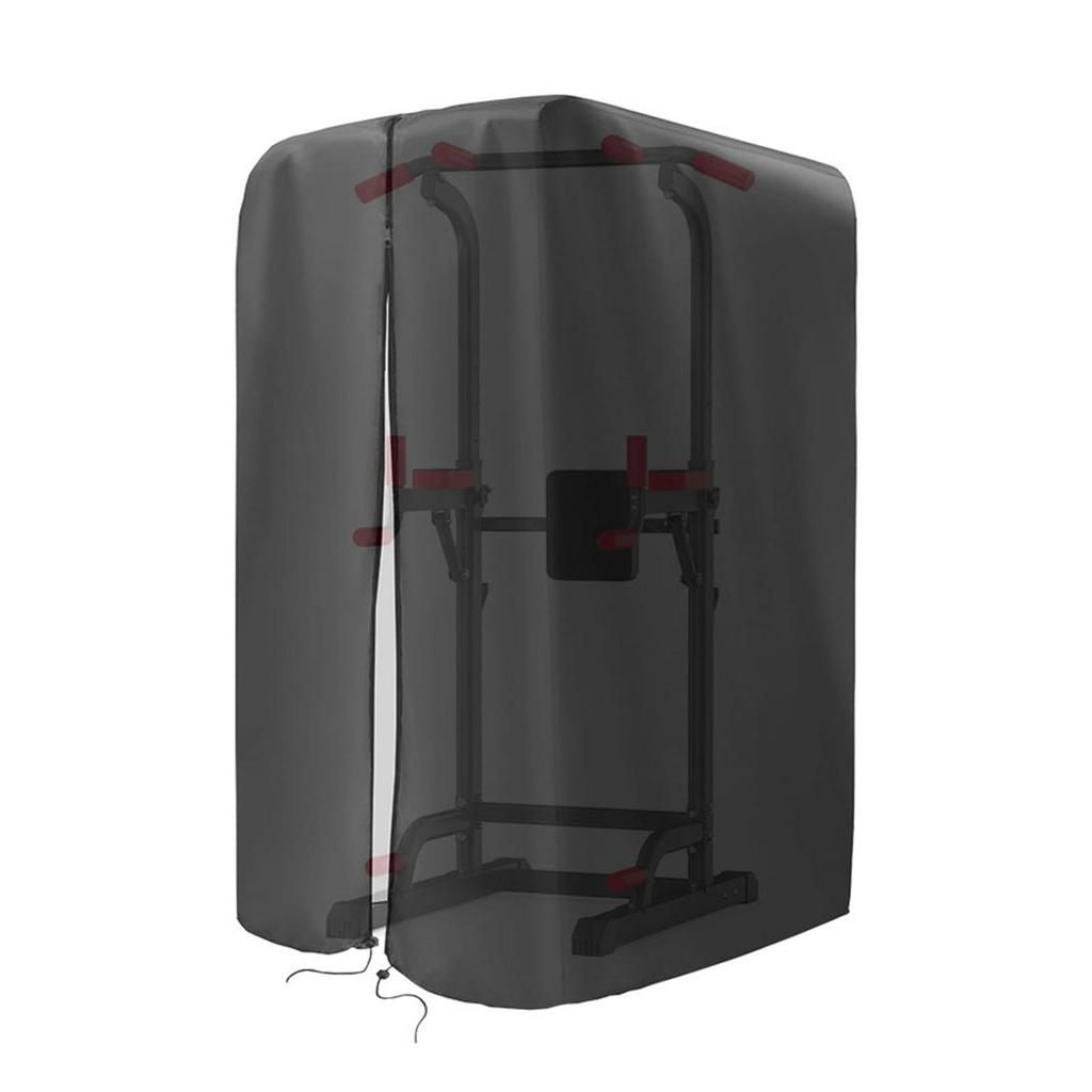 Squat Rack Cover with Drawstring Bottom 102×107×224cm Dustproof Pull up Bar Cover