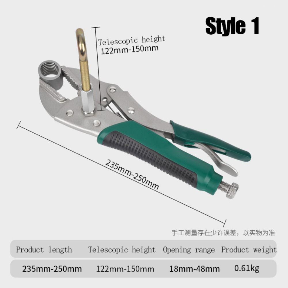 Anticorrosive Geothermal Pipe Remove Pliers Adjustable Installation Tool  Pipeline Worker