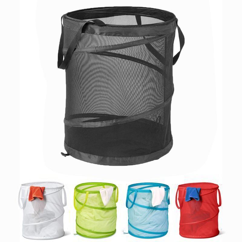 Oxford Cloth Foldable Laundry Basket Washing Clothes Hamper Household Gadgets