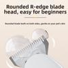 Low Noise Electric Dog Hair Trimmer Powerful Motor Professional Cat Nail Clipper Dual-Head Design USB Charging Pet Grooming Tool