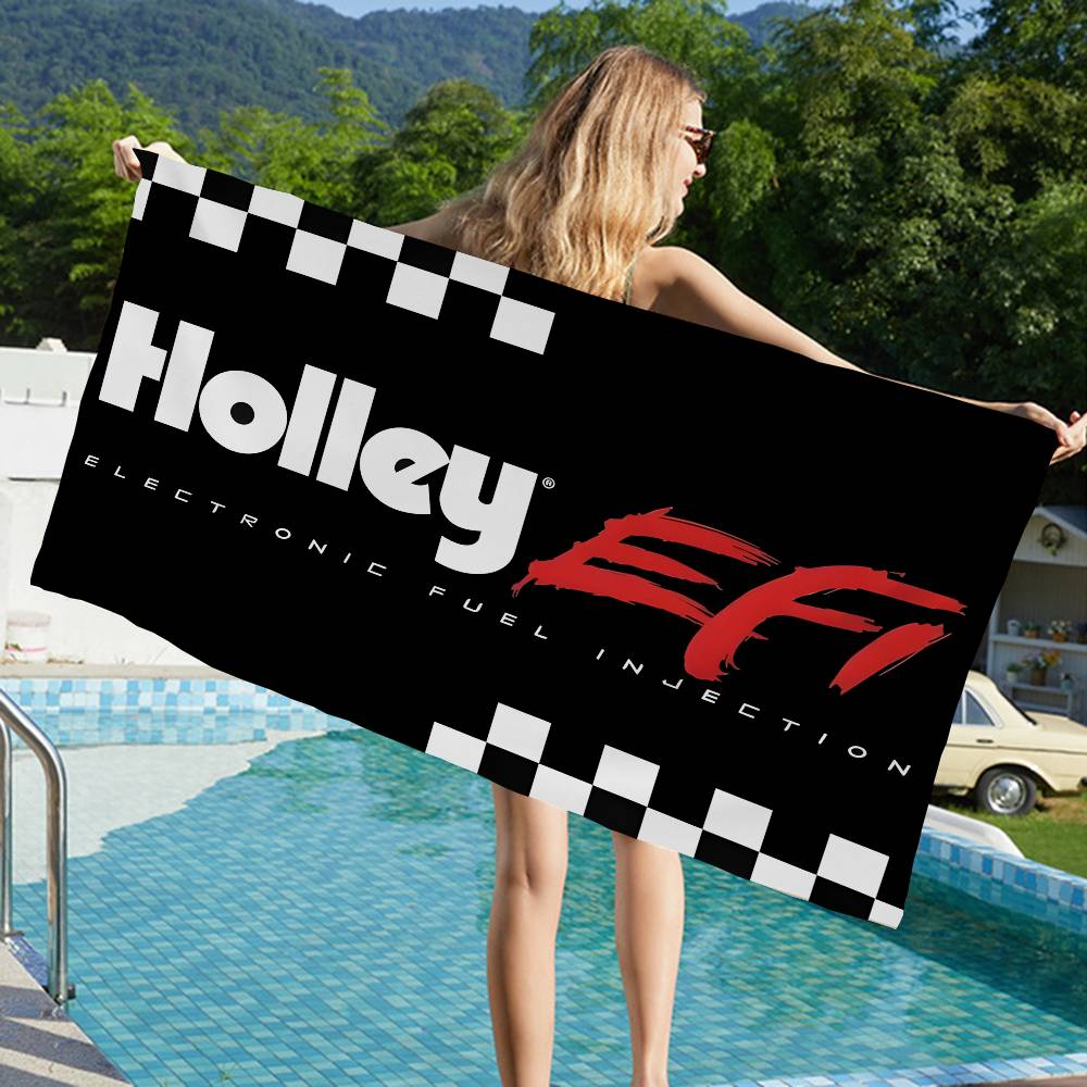 H-Holleys Performance Car Big Microfiber Beach Towels Quick Dry Towel Sand Beach Towels Pool Towel For Travel Swim Pool Yoga