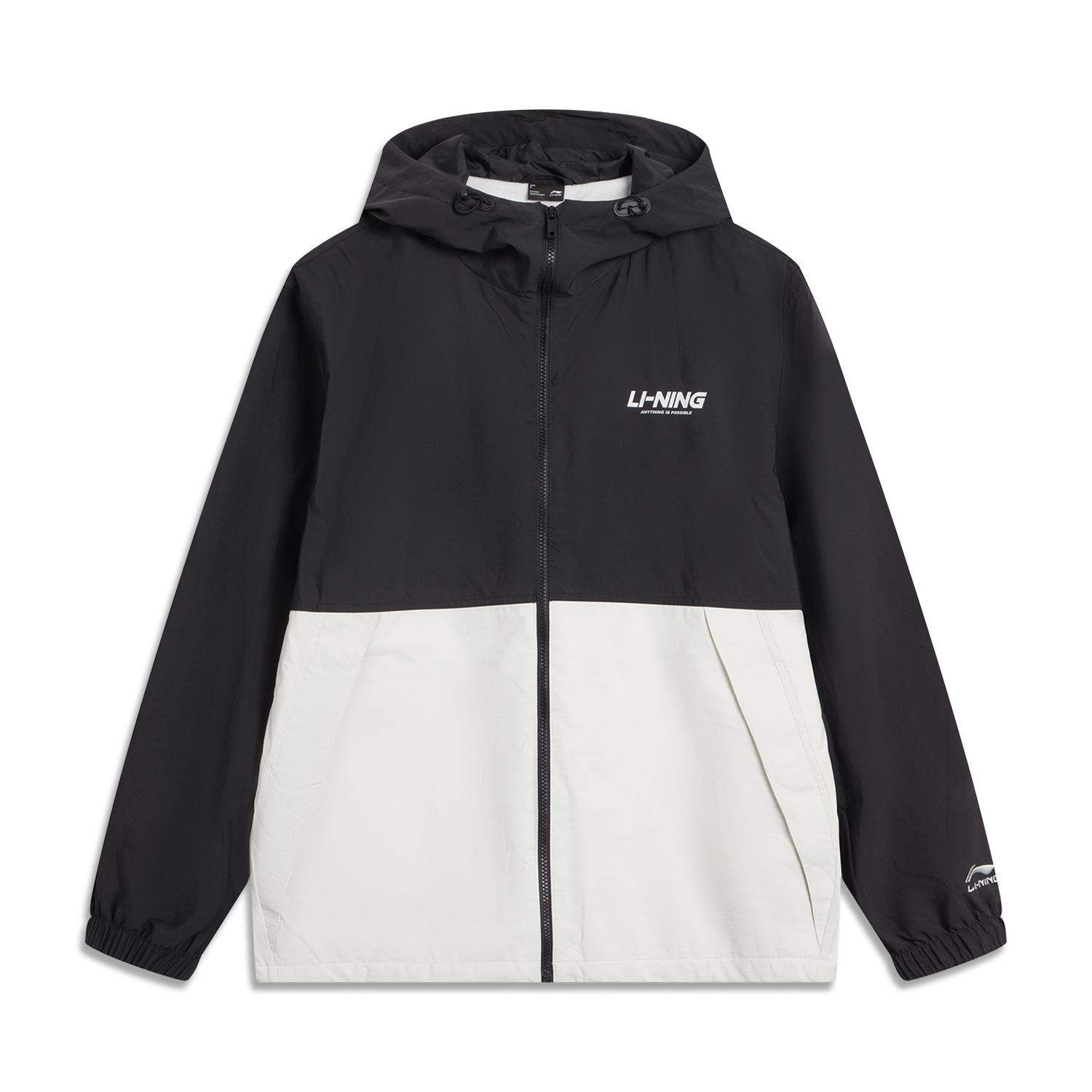 

Li Ning Серия Спортивный Стиль Флис Подкладка Теплый Удобный Простой Толстовка на Молнии Повседневная Ветровка Мужская Верхняя Одежда AFDVG11-4 L