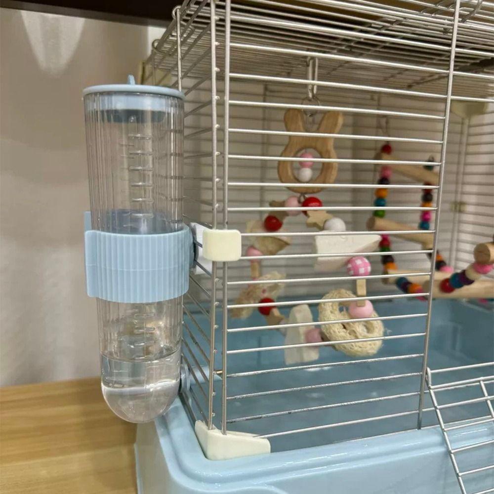 Practical Wall Mount Bird Water Drinker No Drip 360ML Parrot Water Bottle Automatic with Scale Pet Hanging Feeder Pet Supplies