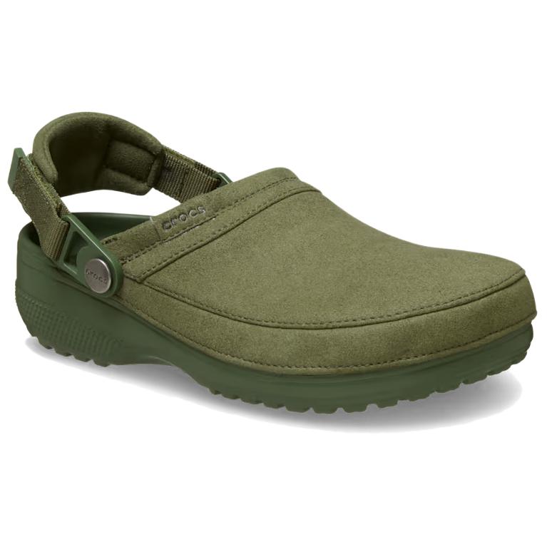 Crocs Simple Comfortable Low-Top Casual Shoes Unisex Shoes Green 211930-309