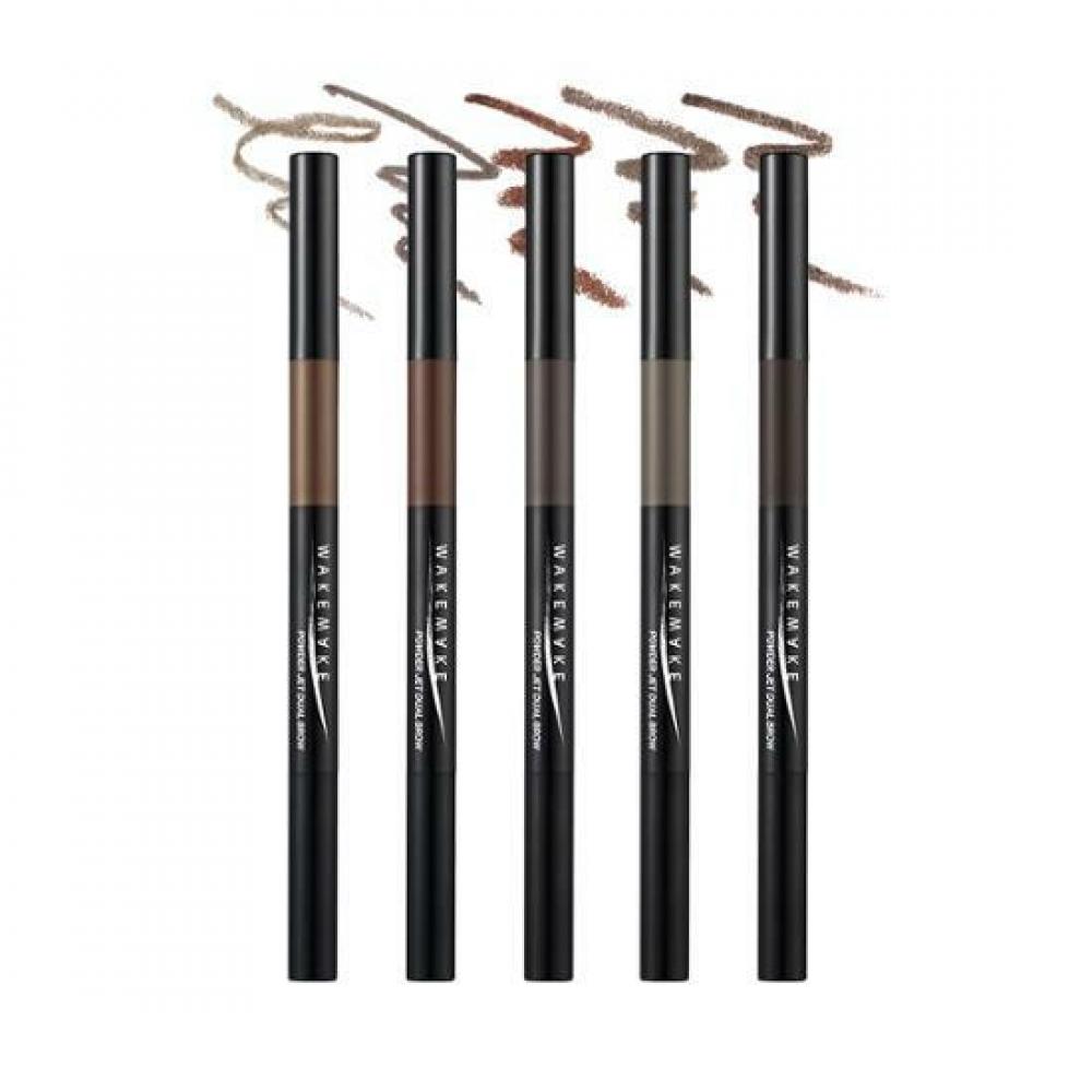 

Wakemake Powder Jet Dual Brow 5color NEW 06 Deep Brown