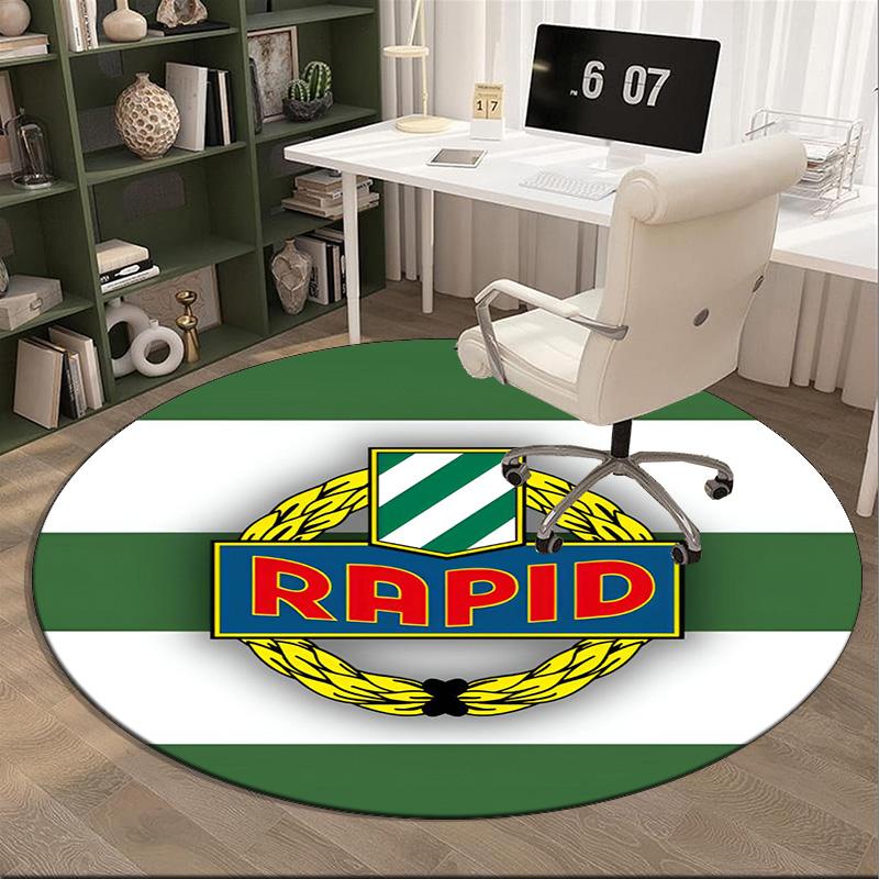 Native Spirit Rapid Ultras Round Rug for Livingroom,Bedroom, Palyroom, Chair Rug, Area rug, Circle Carpet, Fan Christmas gift